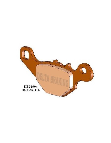 Pastillas de Freno Sinterizadas Delta RM 80/85 96-04 (Delant) + Klx 125 03-06 (Delant)