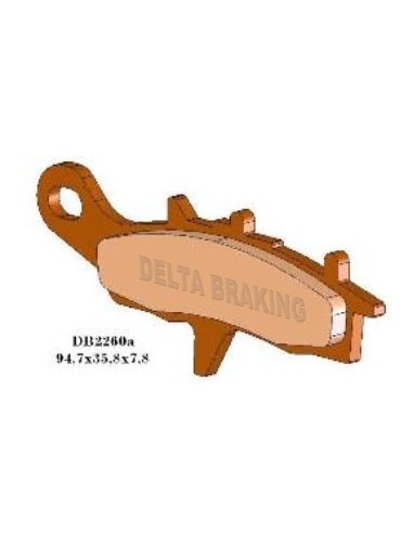 Pastillas de Freno Sinterizadas Delta Kawasaki...