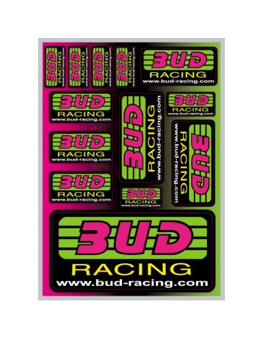 Lámina Kit de Adhesivos Varios BUD Racing A5 21...