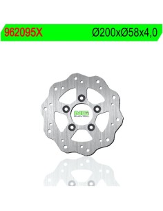 Disco de Freno NG Ondulado 095X Ø200 x Ø58 x 4 (DIS095X)