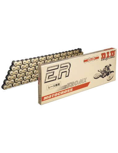 Cadena 520 DID MX GLD/BLK 120 pasos Reforzada...
