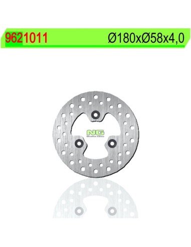 Disco de Freno NG 1011 Ø180 x Ø58 x 4 (DIS1011)