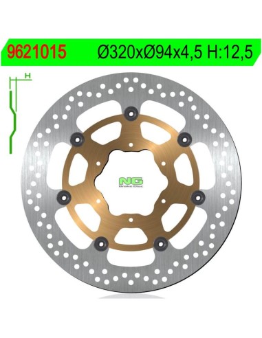 Disco de Freno NG 1015 Ø319 x Ø94 x 4.5 (DIS1015)