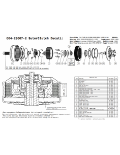 Embrague antirebote Suter Ducati STREETFIGHTER 1098 +... 2