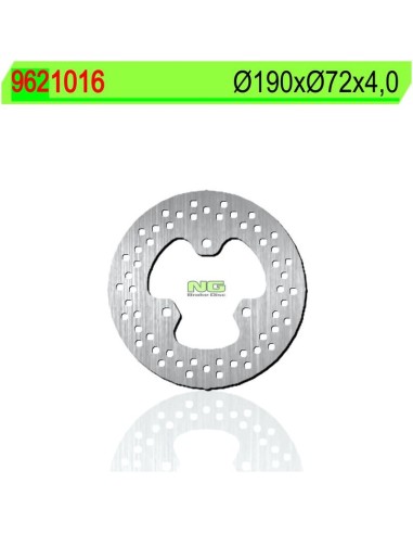 Disco de Freno NG 1016 Ø190 x Ø72 x 4 (DIS1016)