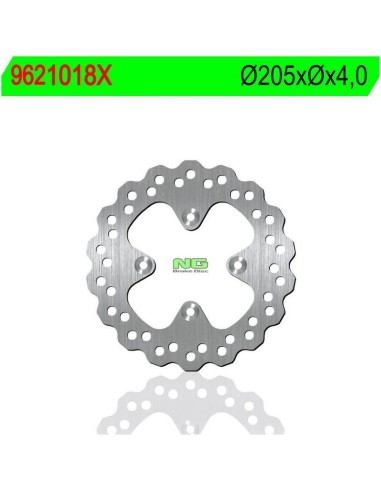 Disco de Freno NG Ondulado 1018X Ø205 x Ø- x 4...