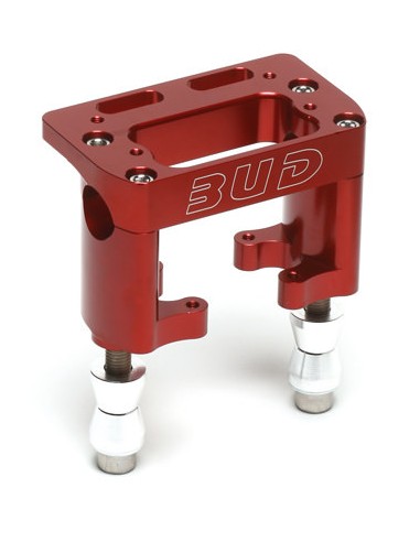 Kit Potencias Especial Enduro BUD Rojo Ø28.6mm...