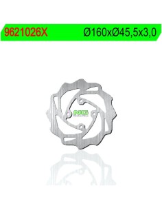 Disco de Freno NG Ondulado 1026X Ø160 x Ø45.5 x 3...