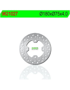 Disco de Freno NG 1027 Ø180 x Ø75 x 4 (DIS1027)