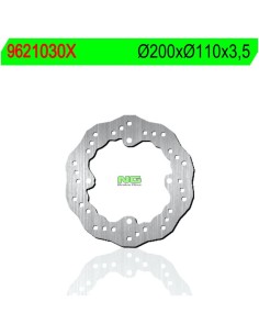 Disco de Freno NG Ondulado 1030X Ø200 x Ø110 x 3.5...