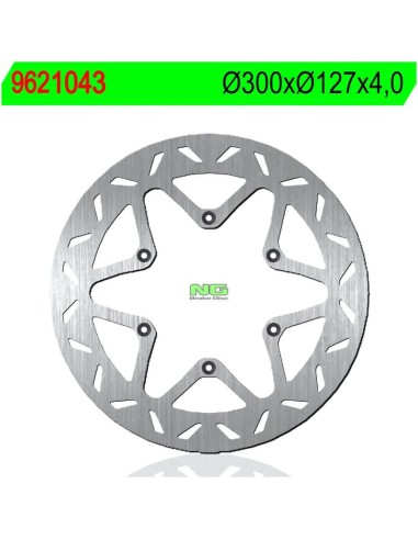 Disco de Freno NG 1043 Ø300 x Ø127 x 4 (DIS1043)