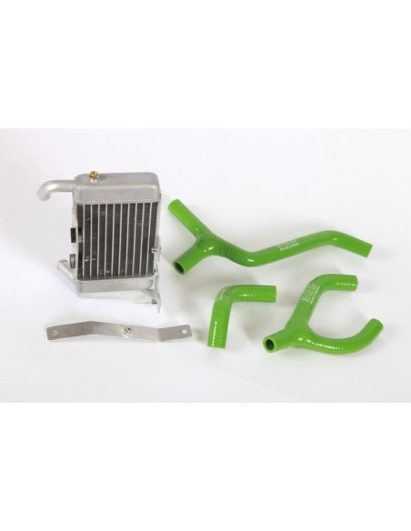 Radiador Adicional BUD Kawasaki KX 85/100 2014- Con patilla de soporte Escape
