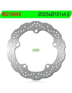 Disco de Freno NG Ondulado 1044X Ø305 x Ø181 x 4.8...