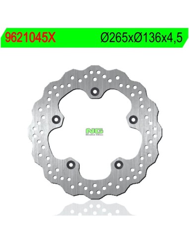 Disco de Freno NG Ondulado 1045X Ø265 x Ø135.5...