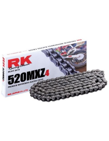 Cadena 520 RK MXZ4 120 pasos Super-Reforzada