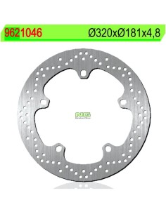 Disco de Freno NG 1046 Ø320 x Ø181 x 4.8 (DIS1046)