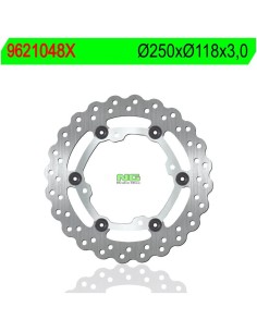 Disco de Freno Flotante Ondulado NG 1048X Ø250 x Ø118 x 3...