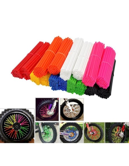 Kit Fundas para Radios Delantero + Trasero Color Verde Flúor