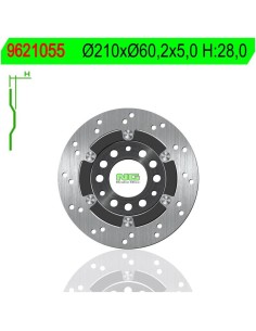 Disco de Freno NG 1055 Ø210 x Ø60.2 x 5 (DIS1055)