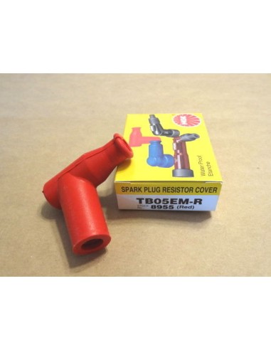 Pipa de Bujia NGK TB05EMR Silicona Roja