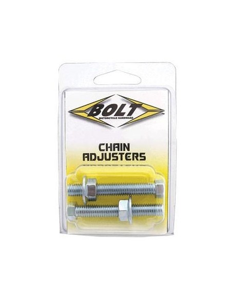 Kit Dos Tornillos y Tuercas Tensores de Cadena Bolt M8 x 50mm - Paso 1.25 (2006-CH)