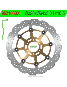 Disco de Freno NG Ondulado 1060X Ø320 x Ø64 x 5 (DIS1060X)