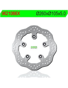 Disco de Freno NG Ondulado 1066X Ø260 x Ø105 x 5 (DIS1066X)