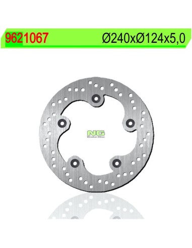 Disco de Freno NG 1067 Ø240 x Ø122 x 5 (DIS1067)