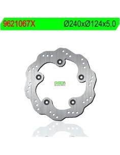 Disco de Freno NG Ondulado 1067X Ø240 x Ø122 x 5 (DIS1067X)