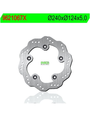 Disco de Freno NG Ondulado 1067X Ø240 x Ø122 x...