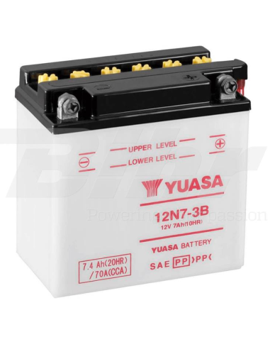 Bateria Yuasa 12N7-3B Combipack (con acido)