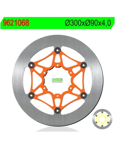 Disco de Freno NG 1068 Ø300 x Ø90 x 4 (DIS1068)