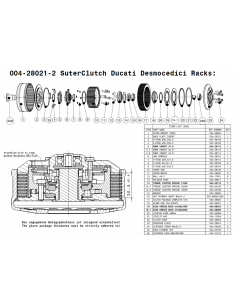 Embrague antirebote Suter Ducati with starter racks 2