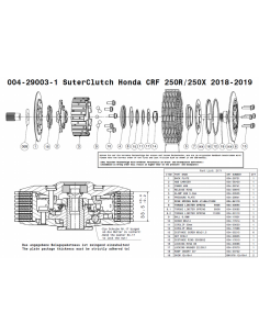Embrague antirebote Suter Honda CRF 250R/CRF... 2