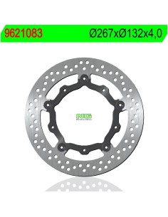 Disco de Freno NG 1083 Ø267 x Ø132 x 4 (DIS1083)