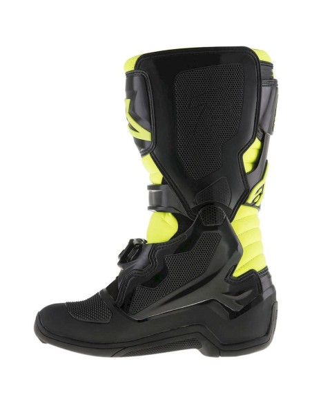 Botas Niño Alpinestars Tech 7 S Color Negro/Amarillo Fluo T: 34