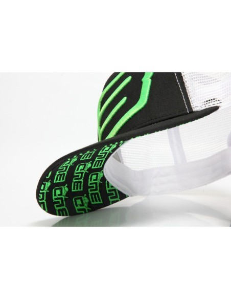 Gorra BUD Racing Icono Grande Negra/Blanca/Verde Talla Unica