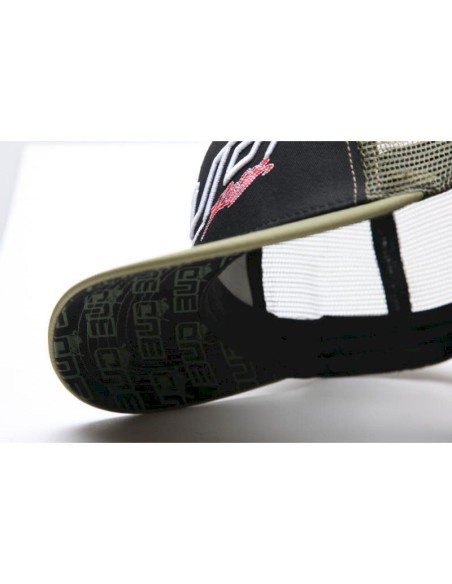 Gorra BUD Racing Dynamic Negra/Verde Militar Talla Unica