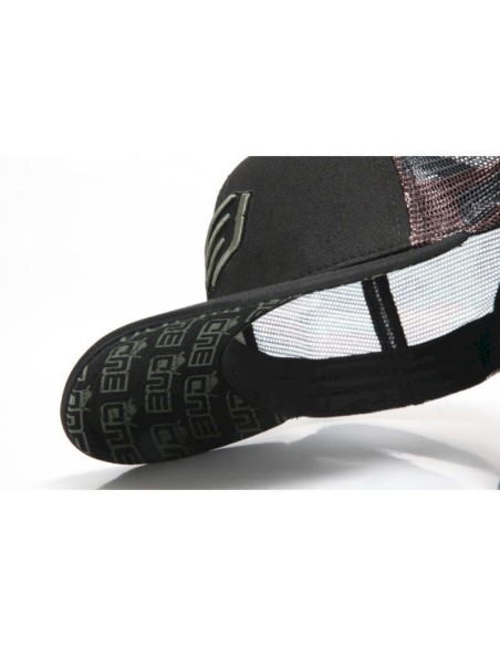 Gorra BUD Racing Icono Pequeño Color Negra/Camuflaje-Talla Unica