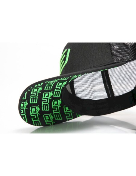 Gorra BUD Racing Icono Pequeño Color Negra/Verde-Talla Unica