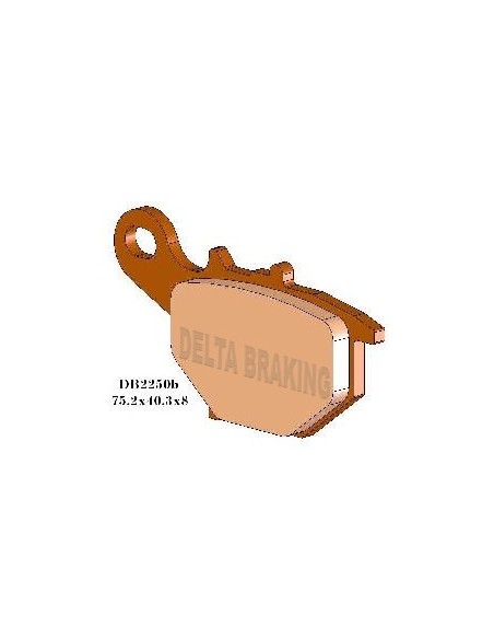 Pastillas de Freno Sinterizadas Delta RM 80/85 96-04 (Delant) + Klx 125 03-06 (Delant)