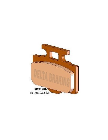 Pastillas de Freno Sinterizadas Delta Kawasaki KX 65 2000-2014 (Delant) + RM 65 2003-2005 (Delant)