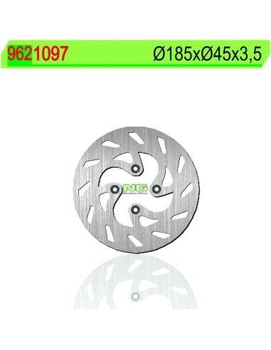 Disco de Freno NG 1097 Ø185 x Ø45 x 3.5 (DIS1097)