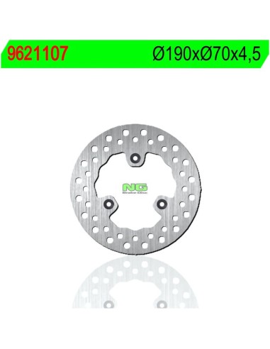 Disco de Freno NG 1107 Ø190 x Ø70 x 4.5 (DIS1107)