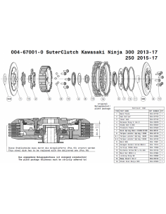 Embrague antirebote Suter Kawasaki Ninja 300... 2