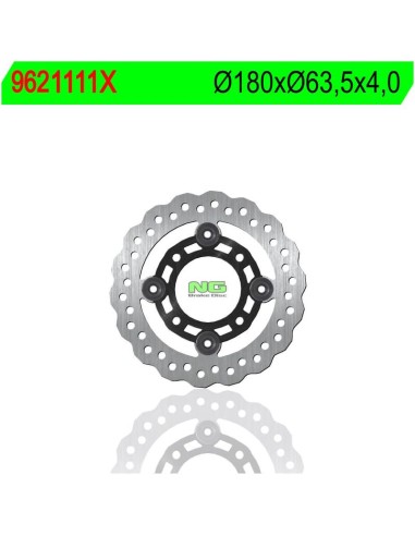 Disco de Freno NG Ondulado 1111X Ø180 x Ø63.5 x...