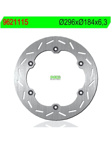 Disco de Freno NG 1115 Ø296 x Ø184.5 x 6.25...