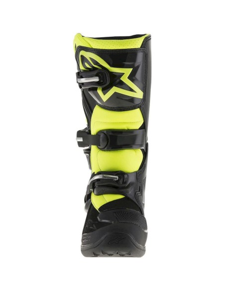 Botas Niño Alpinestars Tech 7 S Color Negro/Amarillo Fluo T: 34