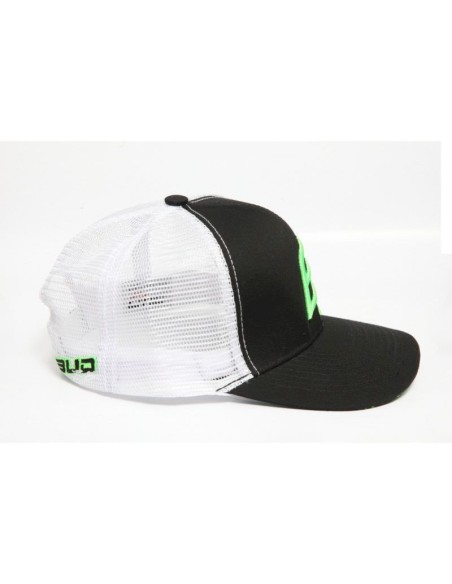 Gorra BUD Racing Icono Grande Negra/Blanca/Verde Talla Unica