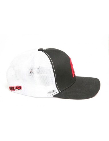 Gorra BUD Racing Icono Grande Negra/Blanca/Roja...